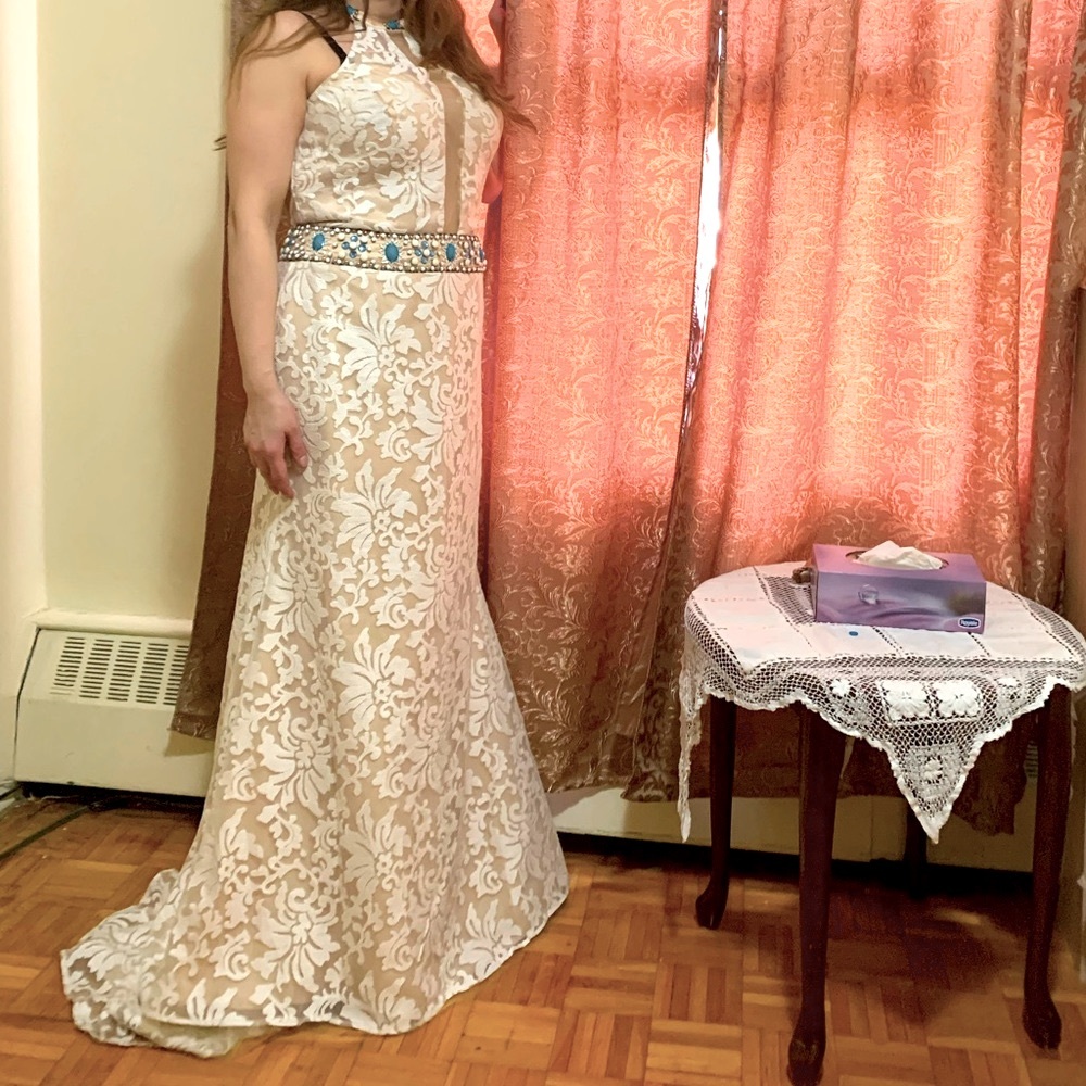 Evening dress & beautiful elegant.